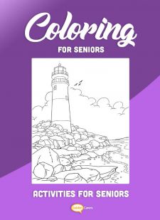 Coloring for Seniors - Lighthouse